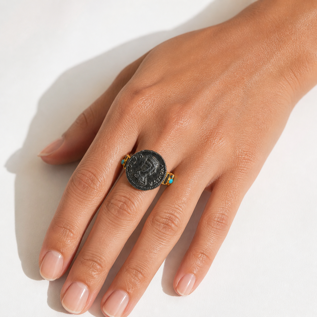 Alexander Coin Ring