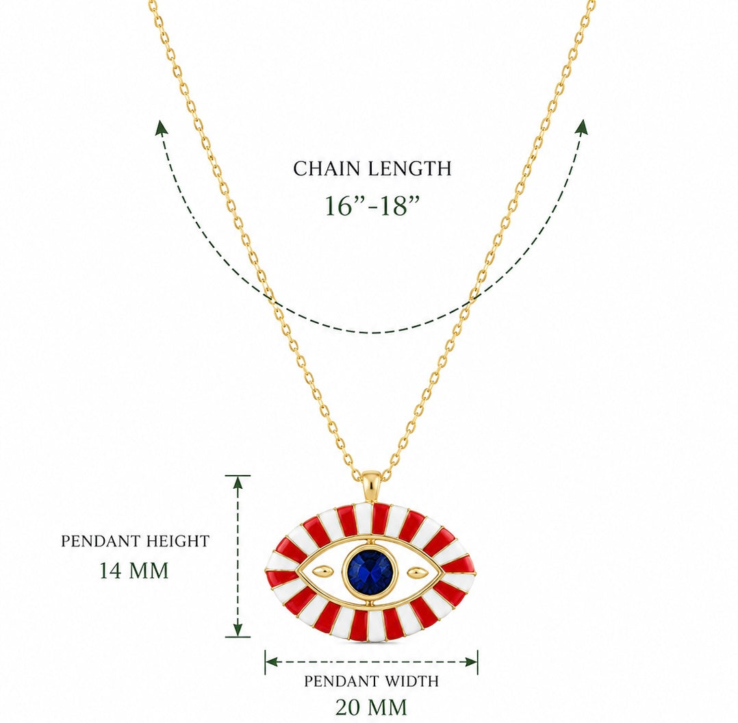Solar Eye Necklace