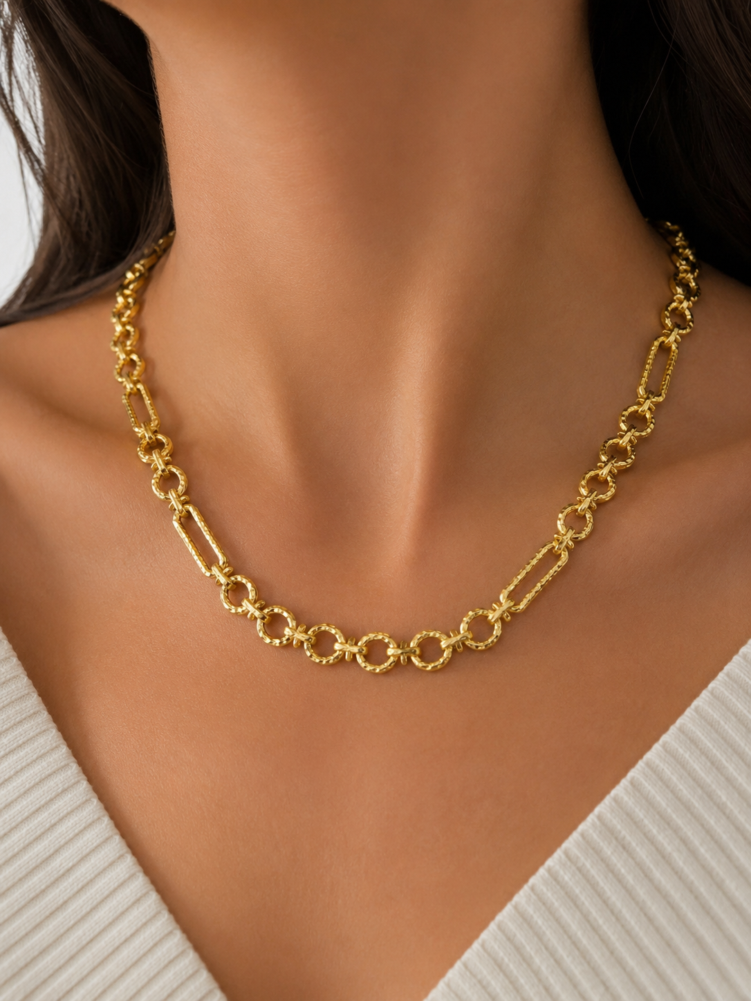 Gold Link Necklace