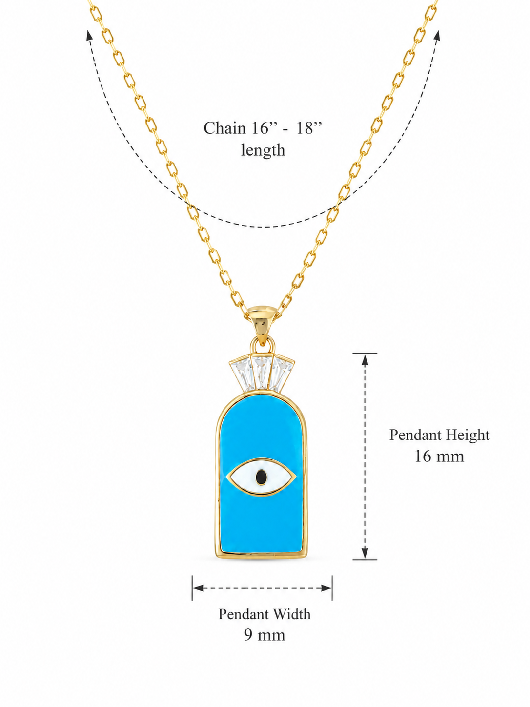 Evil Eye Talisman Necklace