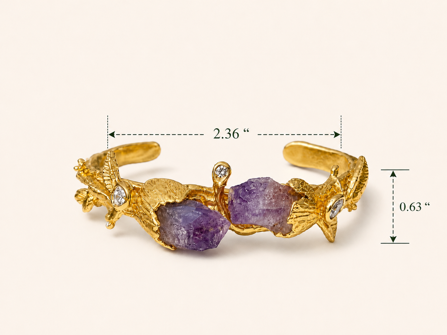 Wild Bloom Cuff Bracelet