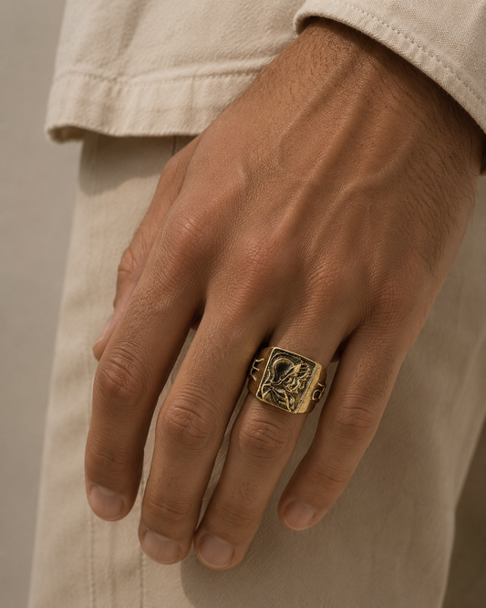 Athena Signet Ring