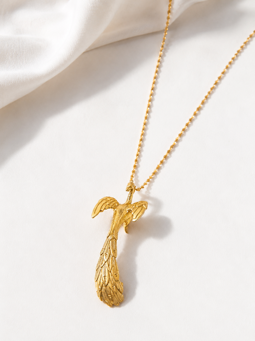 Golden Phoenix Necklace