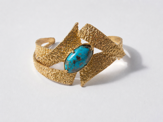 Bold Turquoise Cuff Bracelet