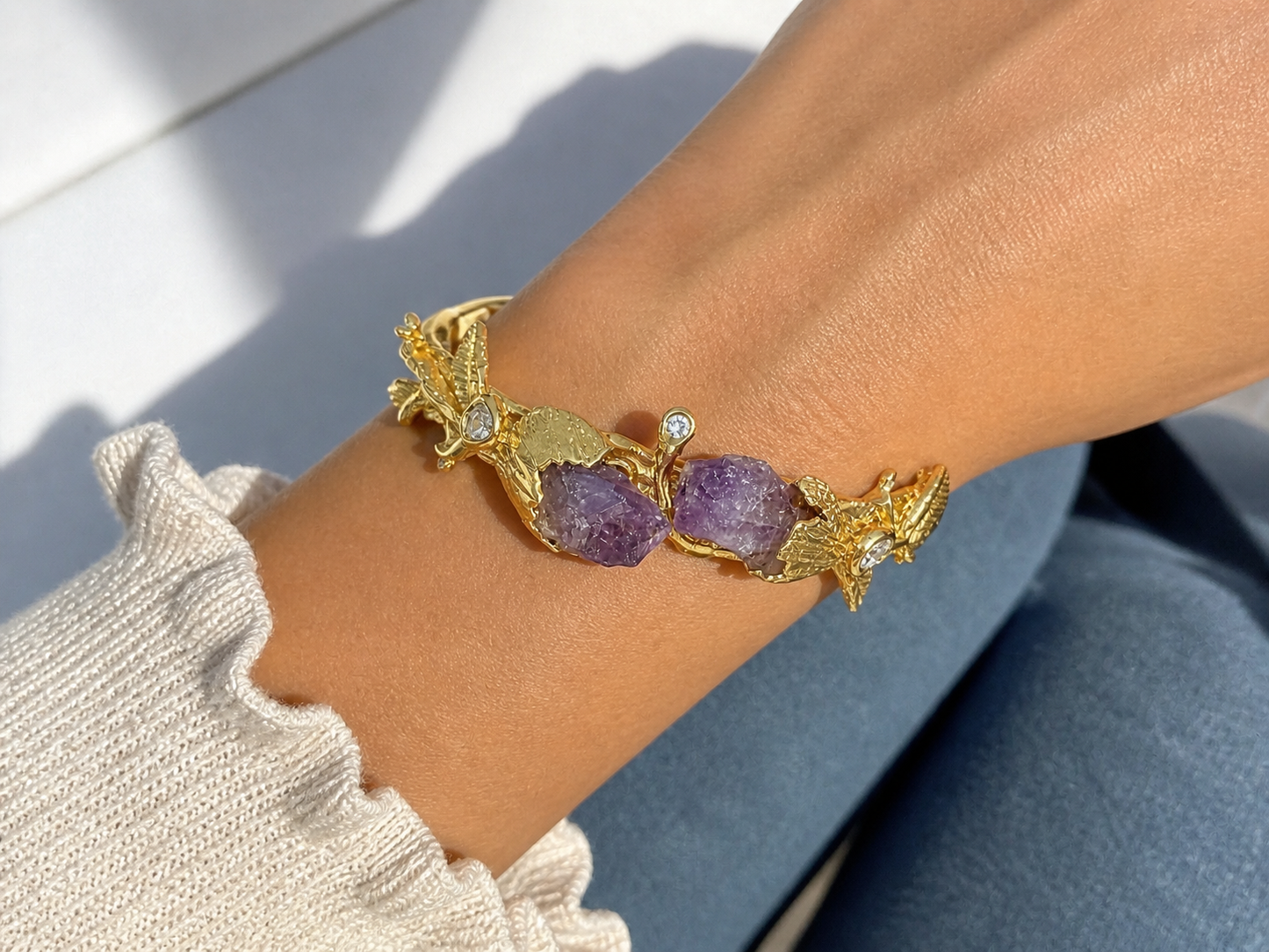 Wild Bloom Cuff Bracelet