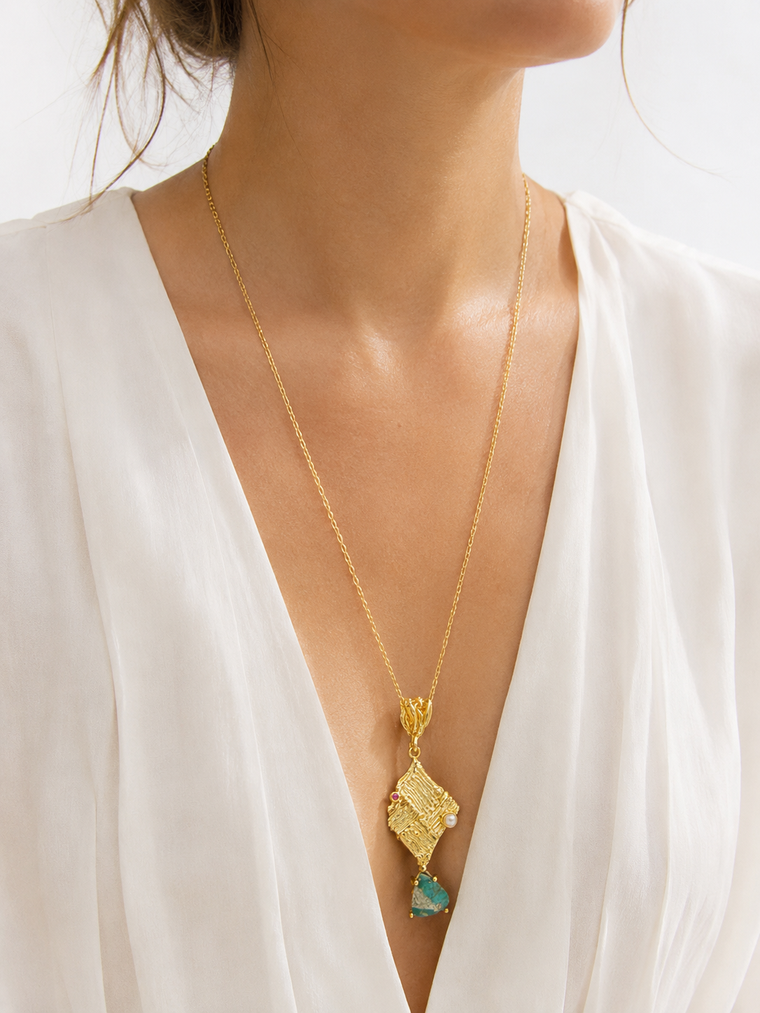 Golden Relic Necklace