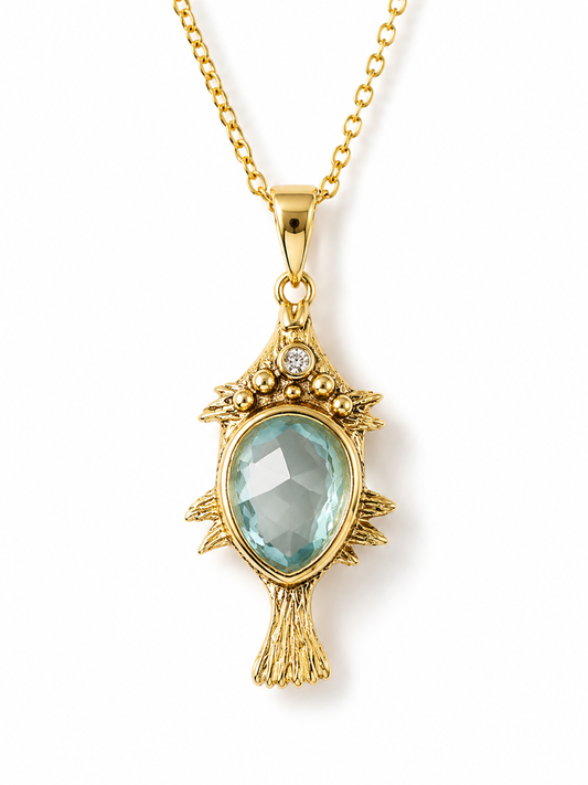 Whimsical Fish Necklace