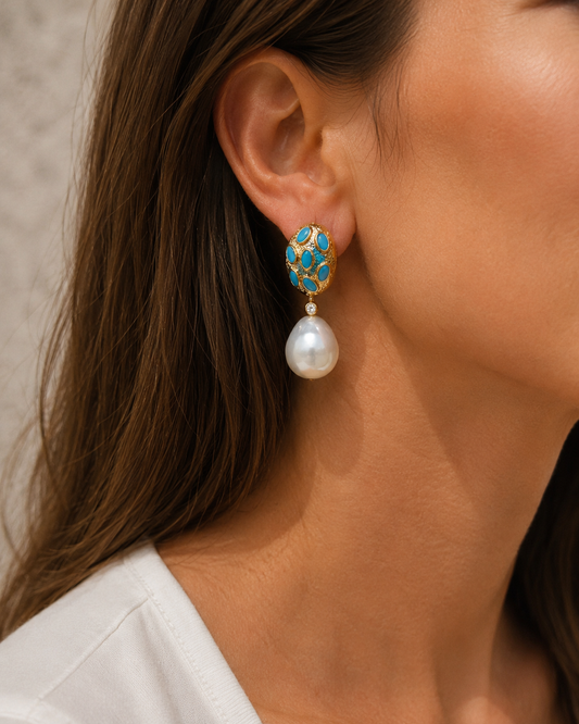 Pearl Celeste Earrings