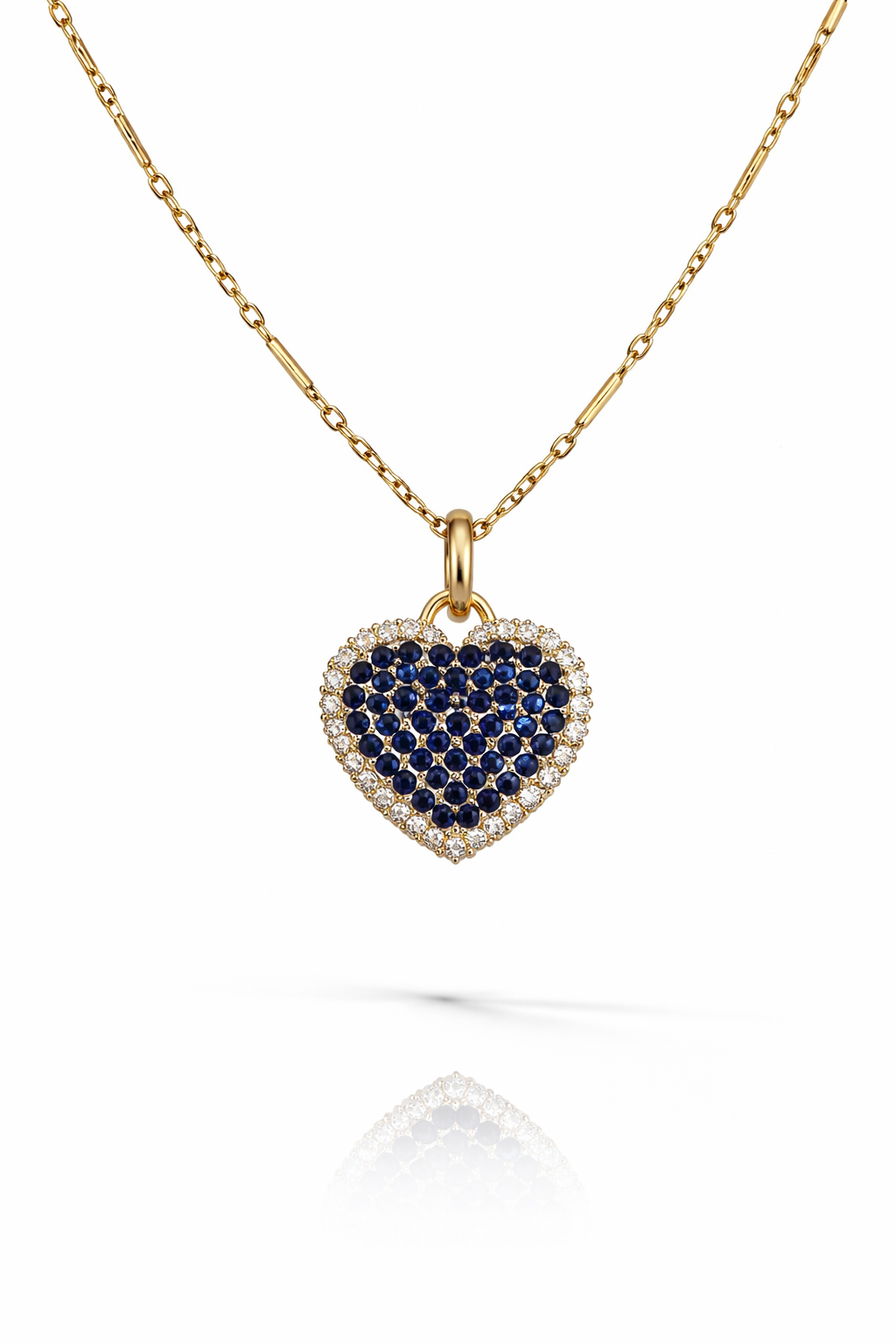 Midnight Heart Necklace