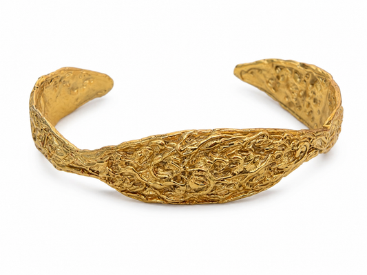 Sculptural Cuff Bracelet