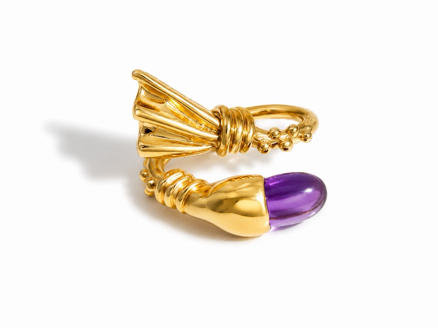 Golden Koi Ring