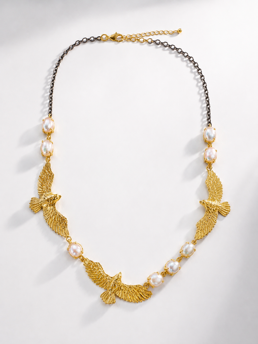 Golden Eagle Necklace