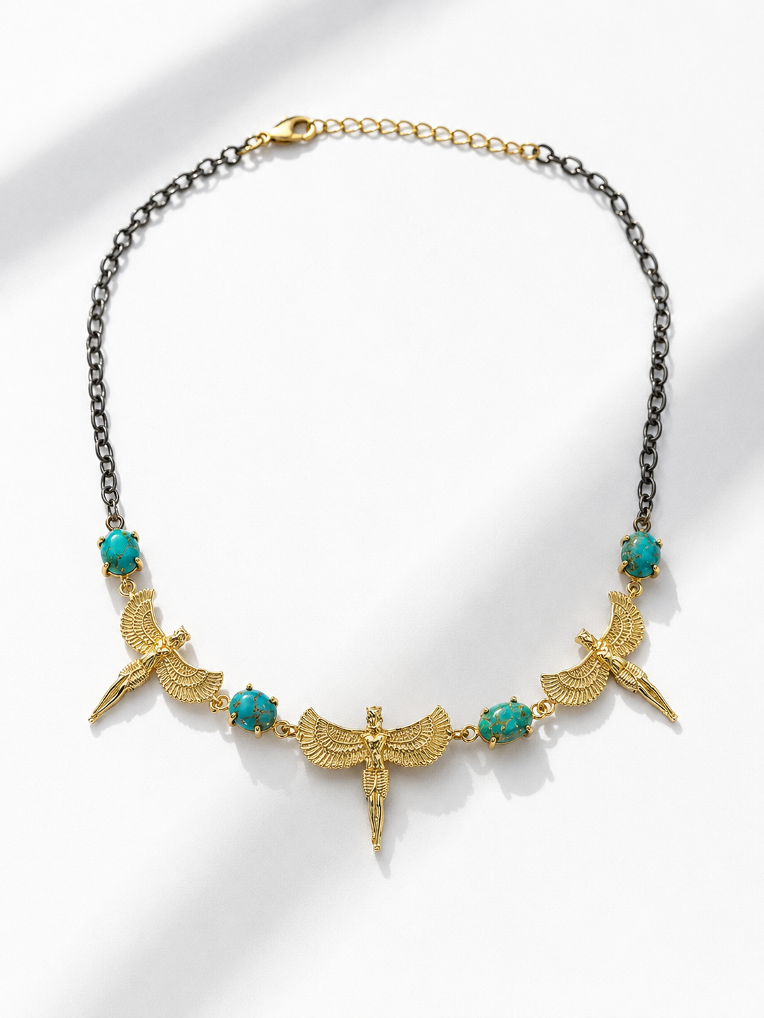 Golden Eagle Necklace