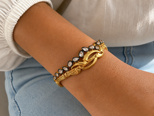 Diamond Vine Cuff