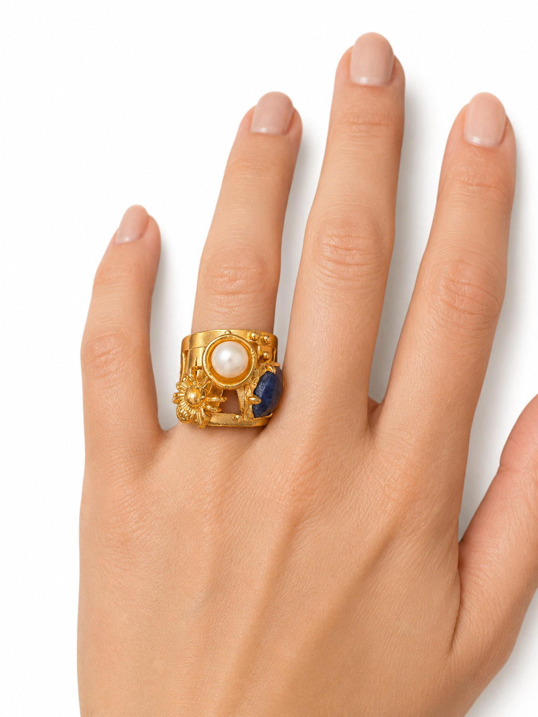 Venus Spider Ring taş eksik