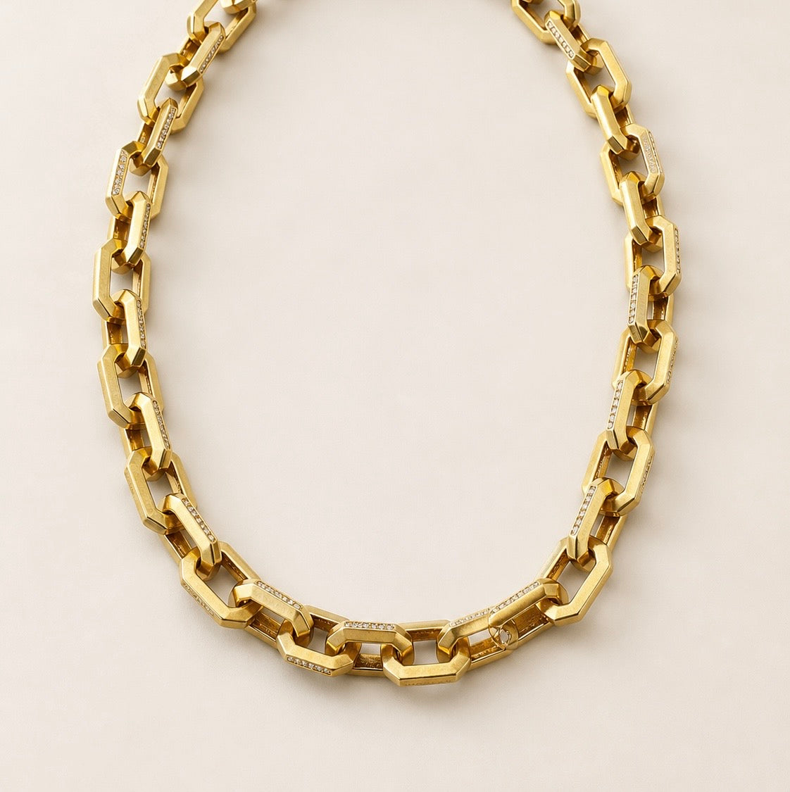 Chunky Gold Chain Necklace
