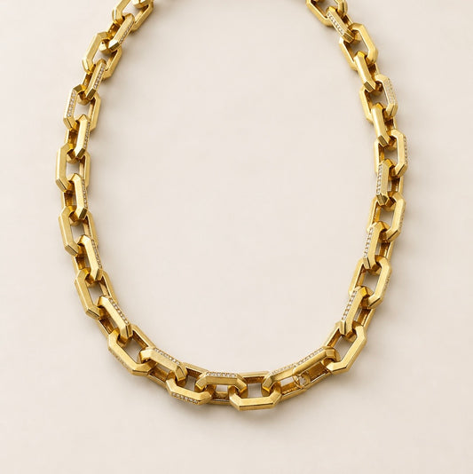 Chunky Gold Chain Necklace