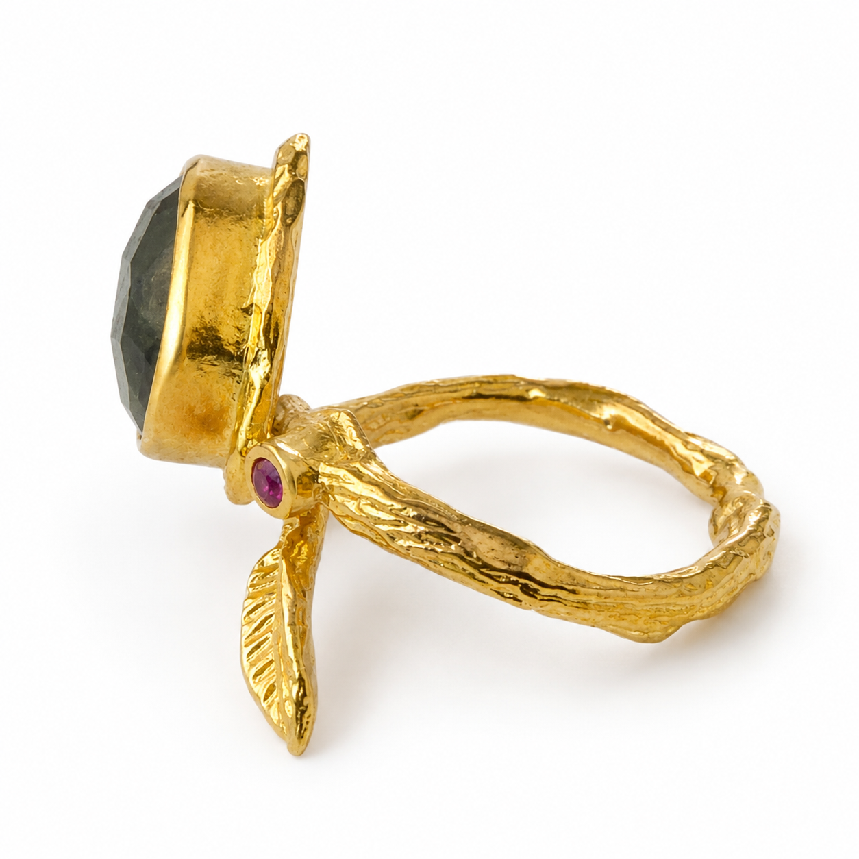 Temple Stone Ring