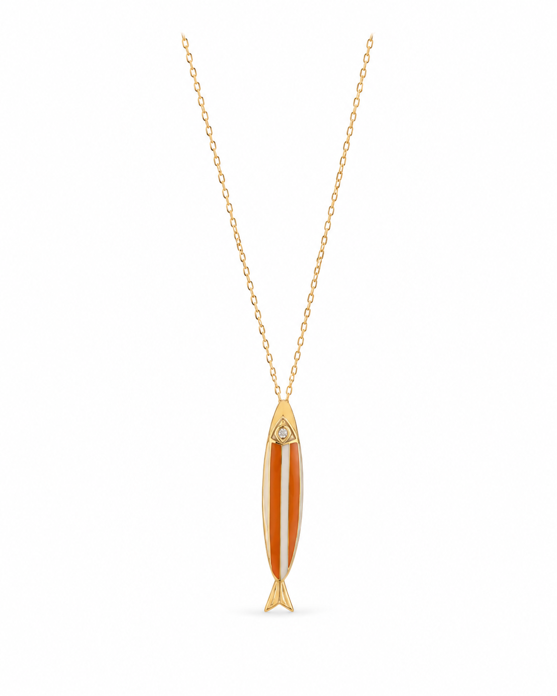 Sleeping Sardines Necklace