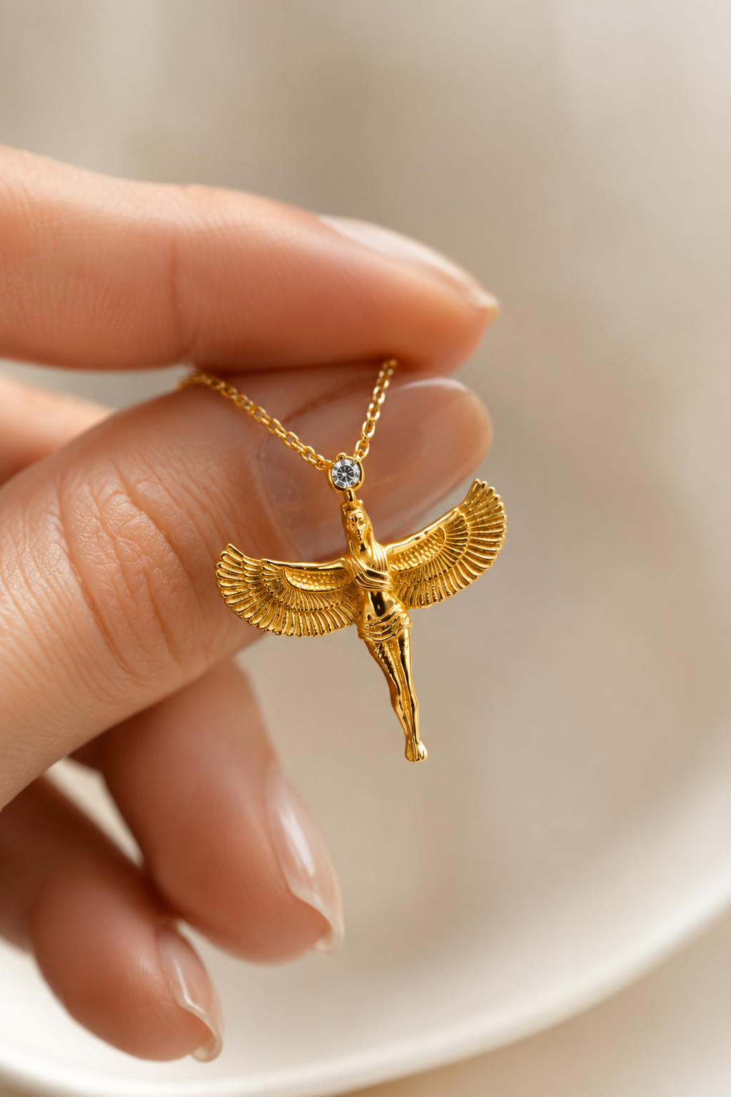 Golden Isis Necklace