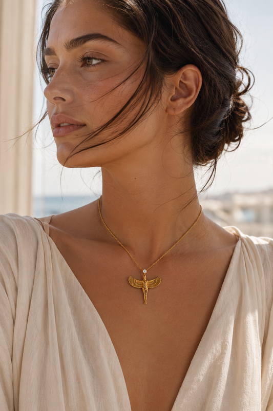 Golden Isis Necklace