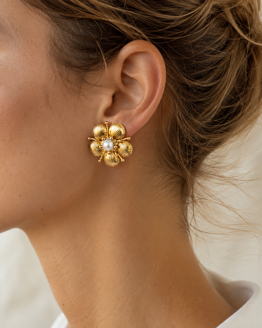 Pearl Bloom Earrings