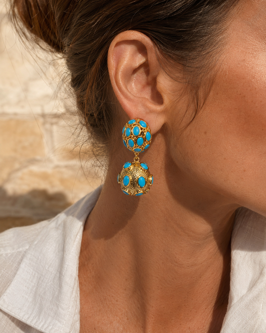 Turquoise Celeste Earrings