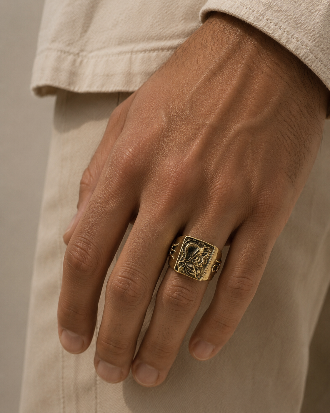 Athena Signet Ring