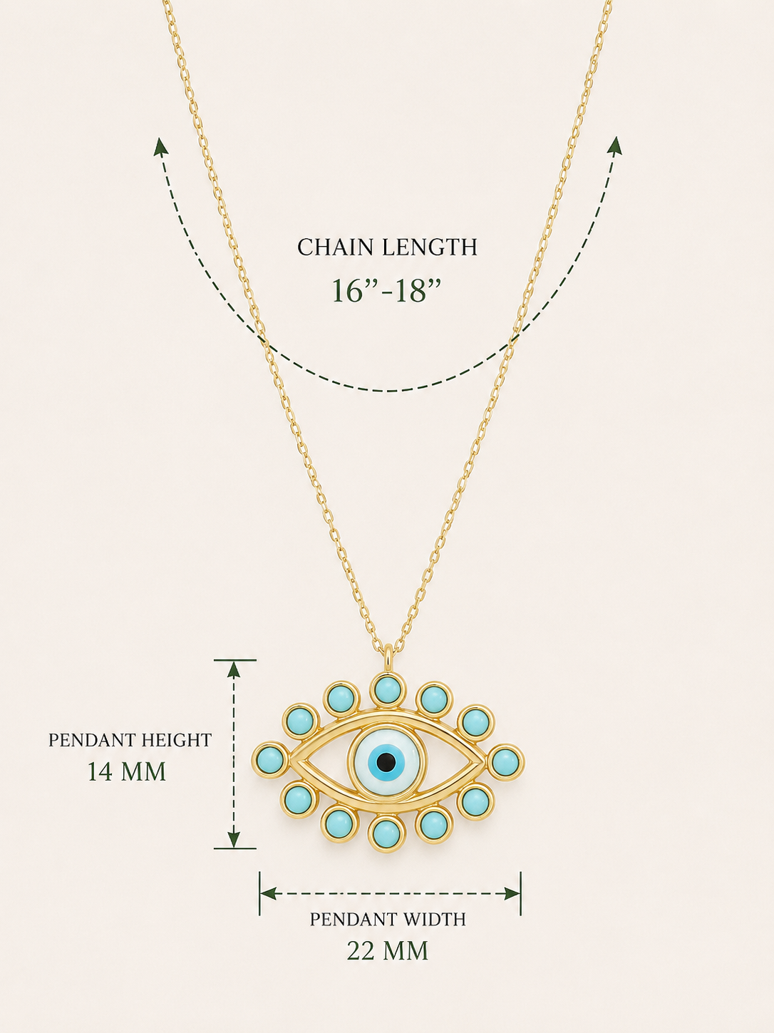 Lucky Eye Necklace