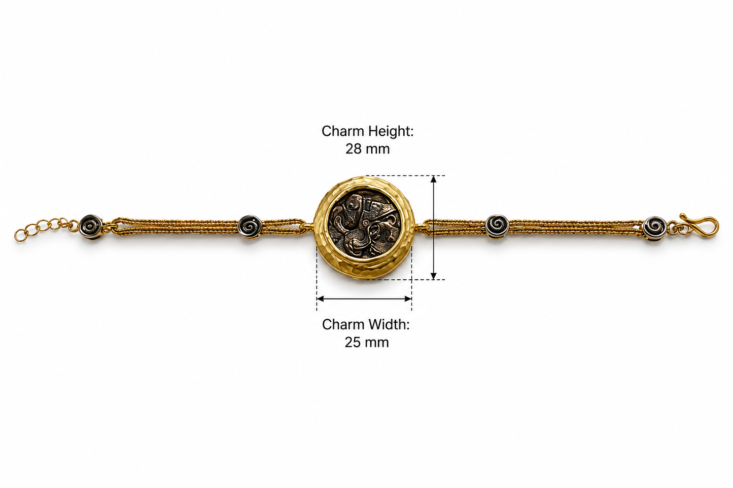 Byzantine Coin Bracelet