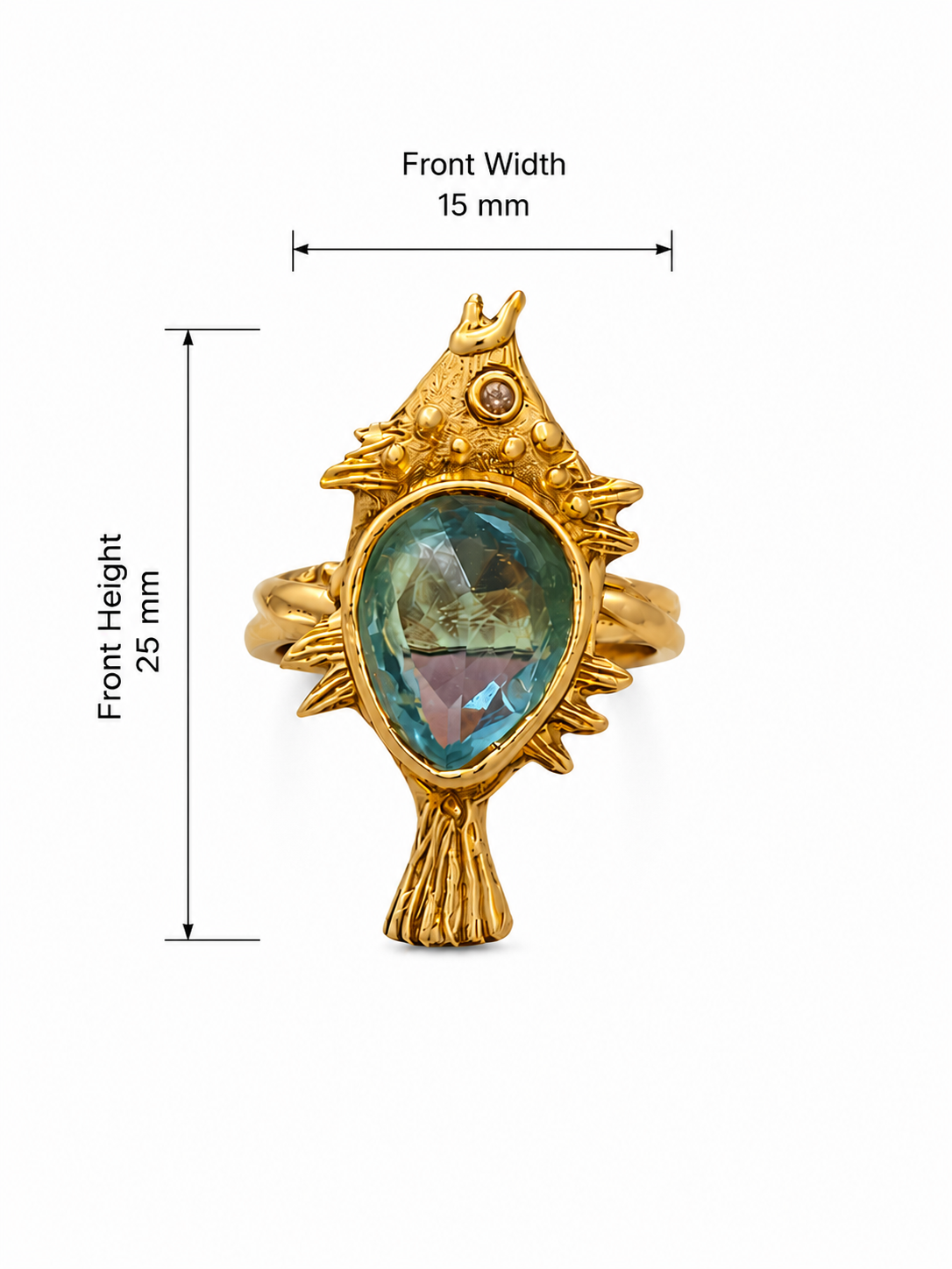 Whimsical Fish Ring