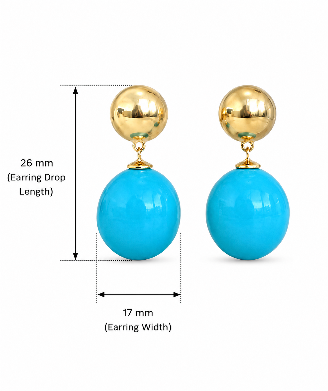 Bubble Drop Earrings