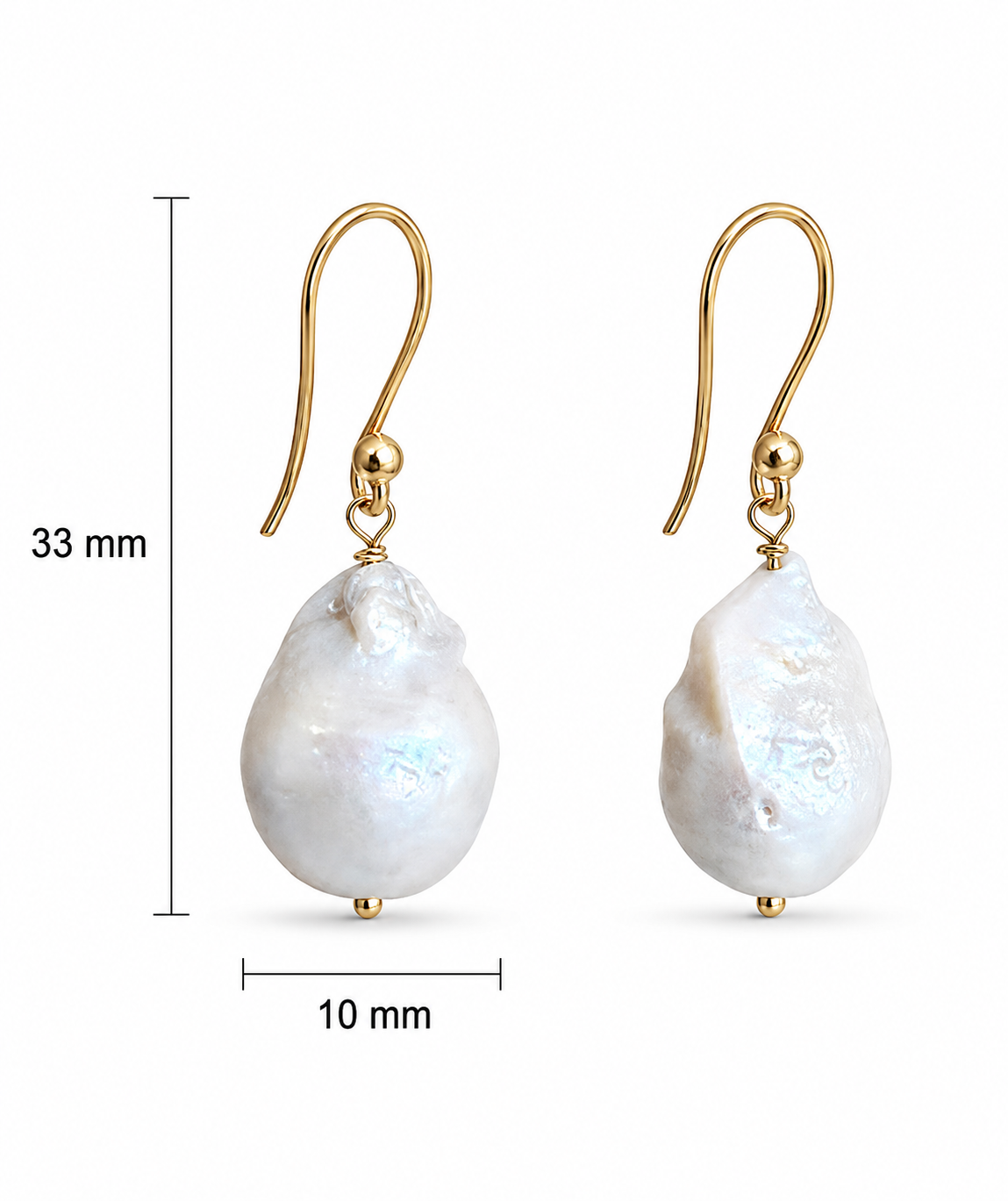 Baroque Pearl Earrings