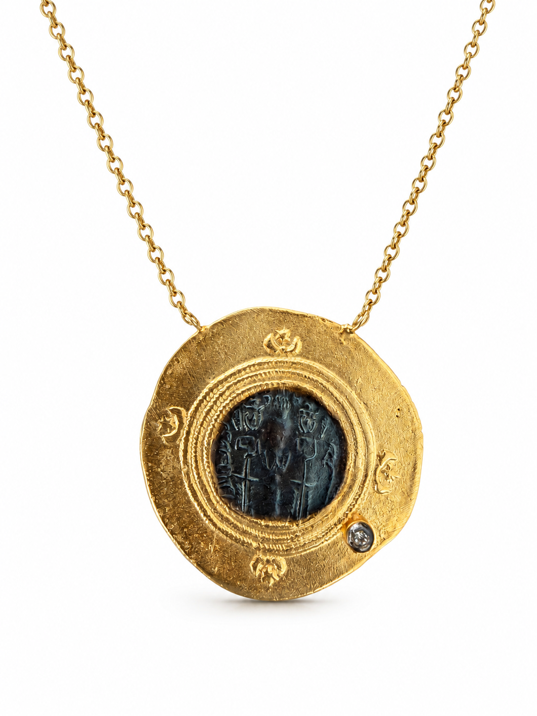 Antique Lunar Necklace