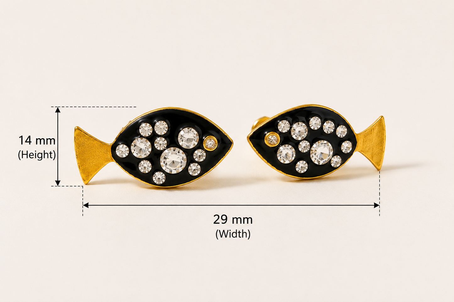 Glam Fish Earrings