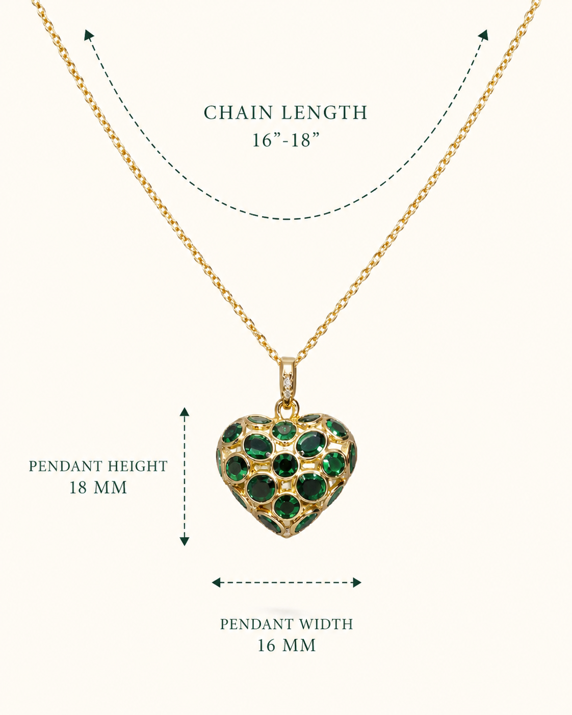 Verde Amour Necklace