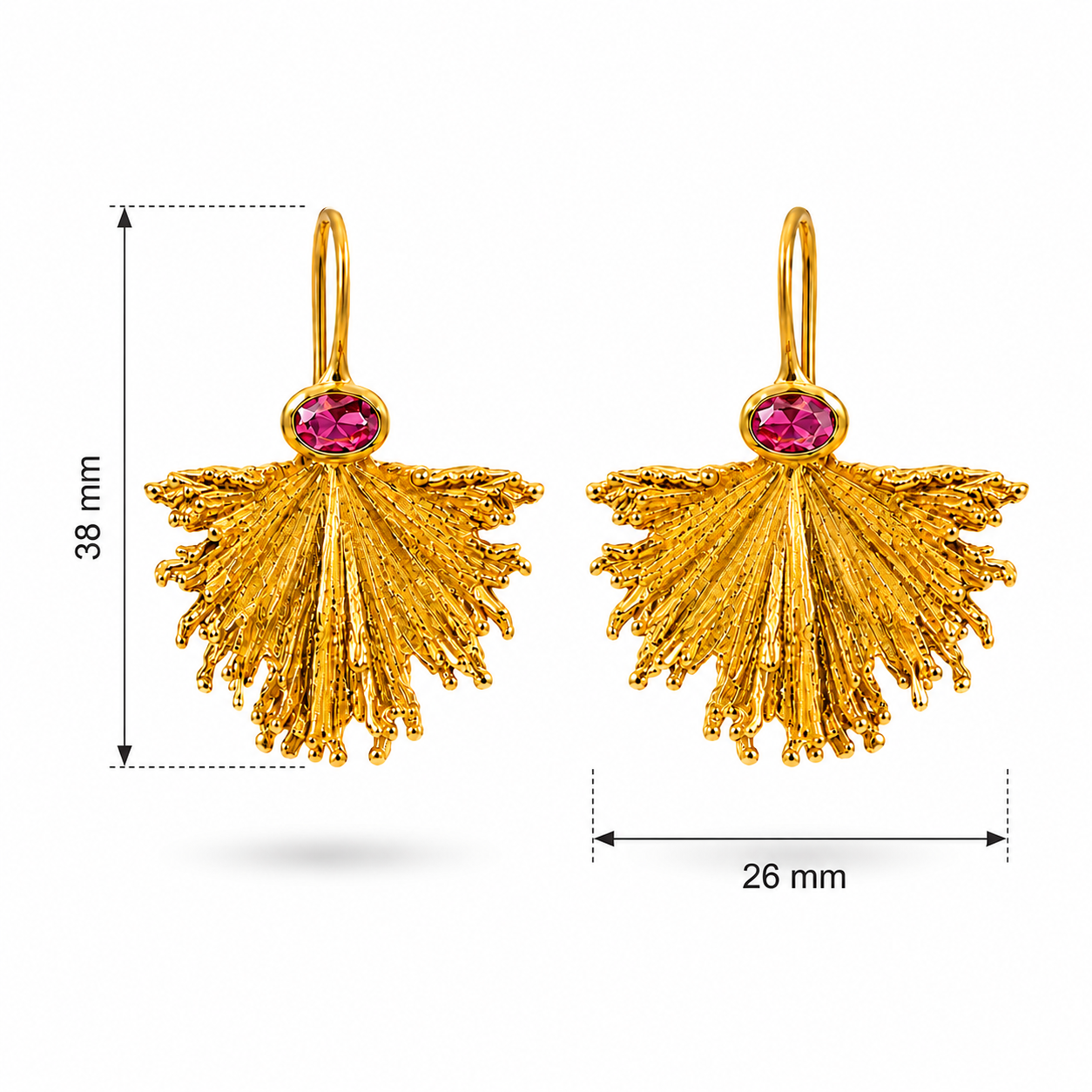 Golden Reef Earrings