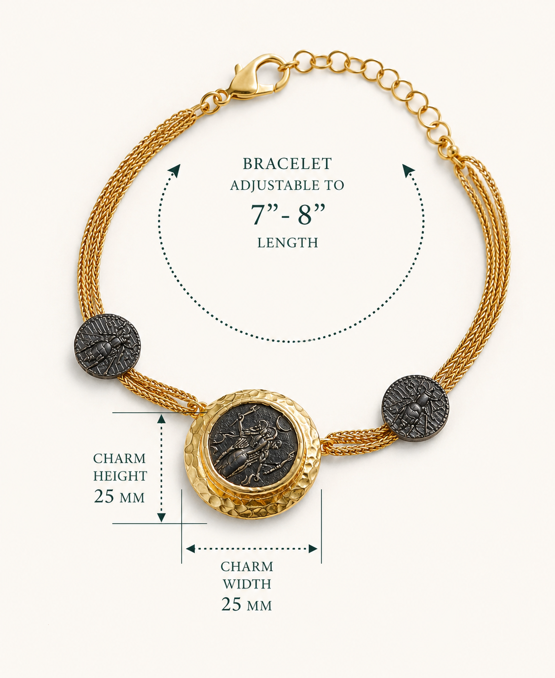 Imperial Beetle Bracelet
