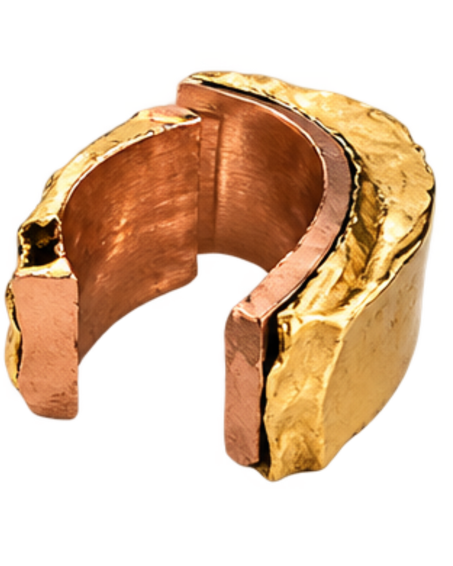 Gold plating over Bronze