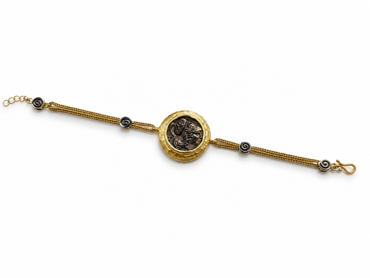 Byzantine Coin Bracelet