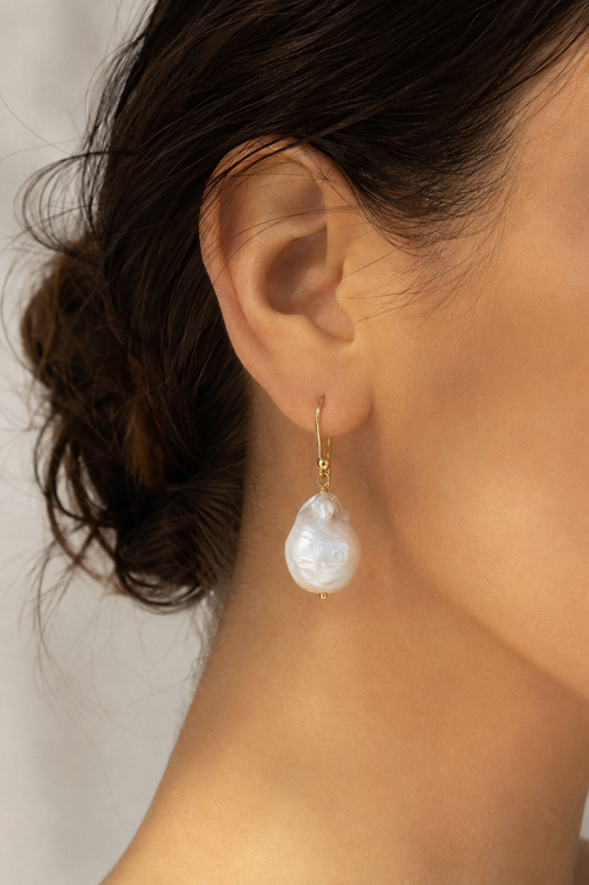 Baroque Pearl Earrings