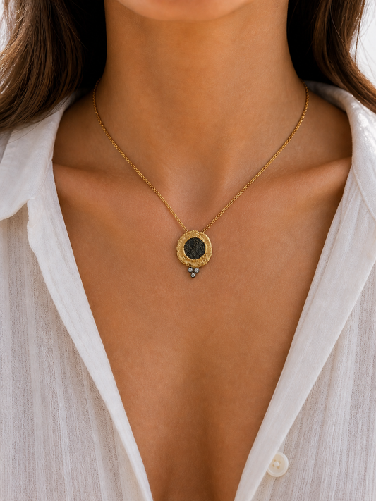 Antique Lunar Necklace