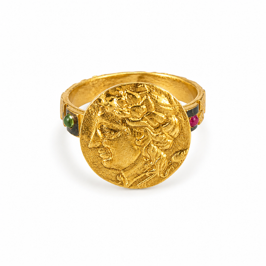 Alexander Coin Ring